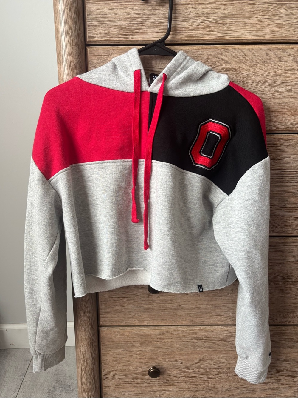 Ohio state cropped sweatshirt